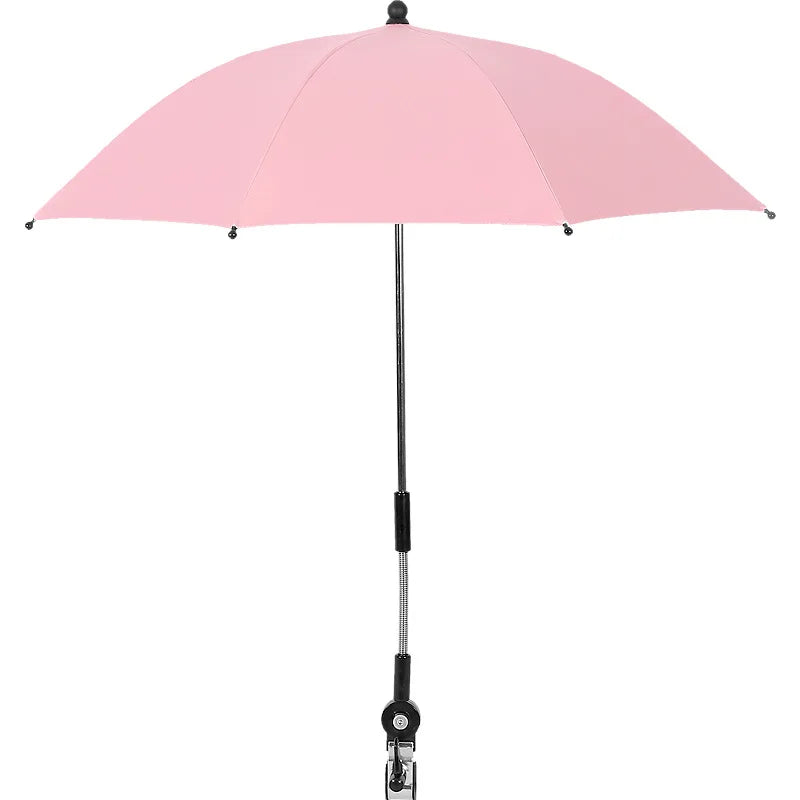 Universal 95% Baby Stroller Accessories UV Protection Umbrella 360 Degrees Adjustable Sunshade Sun Visor Canopy Cover