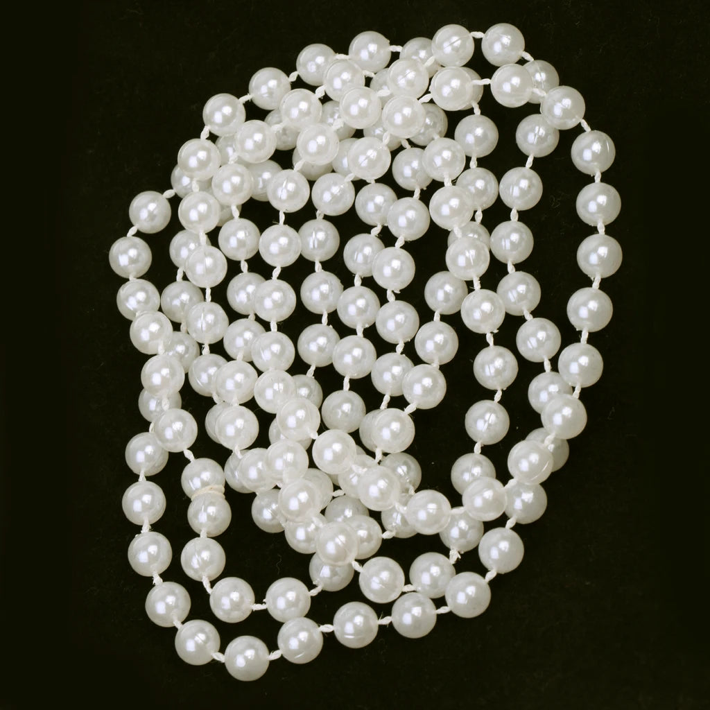 Hot sale White Pearls Long Necklaces Pendants Fashion for Women  Girl Jewelry Prom Wedding Party Dress Up бижутерия