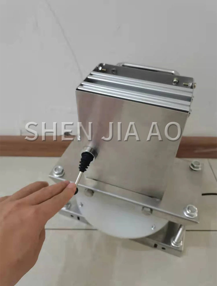Noodle Pressing Machine 400pcs/H Electric Commercial Hand-grabbing Cake Pressing Machine Dough Flattening Machine Pressing Dough