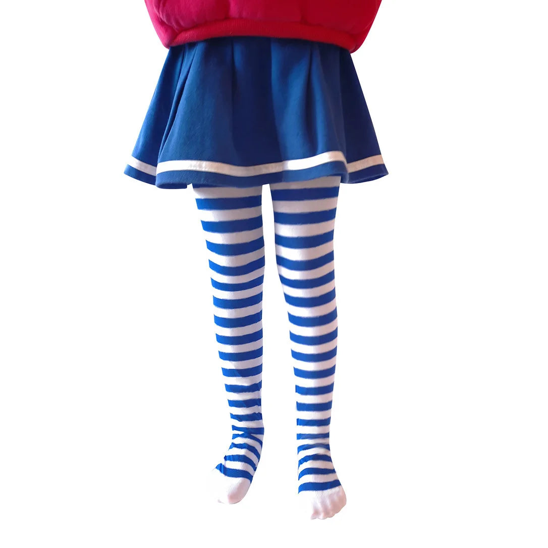 Halloween girl striped pantyhose holiday party costume props pantyhose