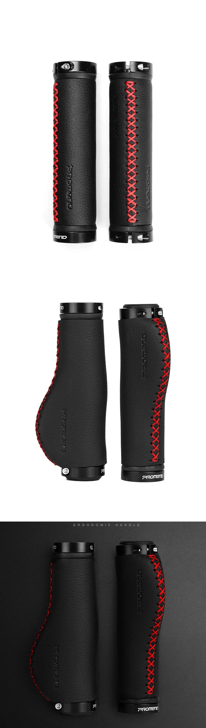 2pcs/1 Pair Fiber Leather Cycling Bicycle Grips  Mountain Road Cycling Bike Bicycle Mtb Handlebar Cover Grip Lock Bar Anti-slip