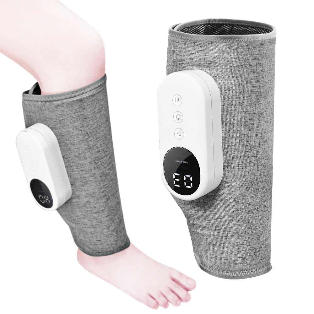 Hot Compress Calf Air Compression Massager Muscle Relaxation Leg Massager for Circulation and Pain Relief