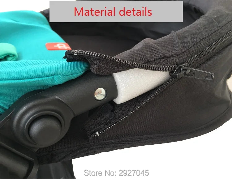 Baby stroller accessories extend footboard extension foot rest ONLY For Pockit, Pockit plus  All-Terrain  (Not for All-City).