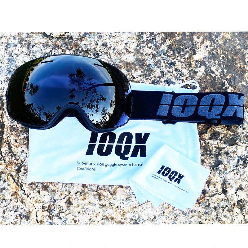 Snowmobile Ski Goggles Double Layers UV400 Anti fog Big Ski Glasses Skiing Snow Men Women Snowboard Goggles