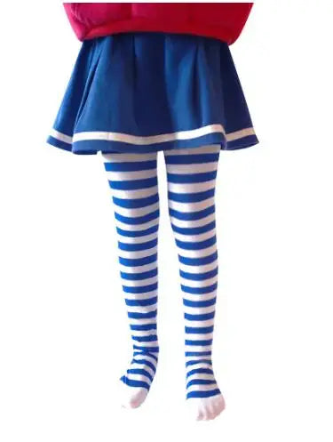 Halloween girl striped pantyhose holiday party costume props pantyhose