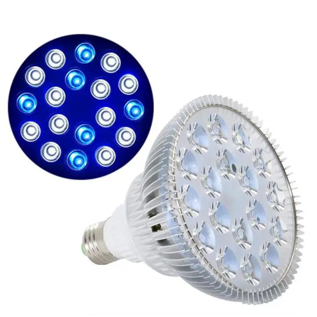 E27 LED Plant Grow Light bulb Par38 aquarium plant seedling lamp Full Spectrum Phyto Grow Box for indoor Flower Seed Coral Reef