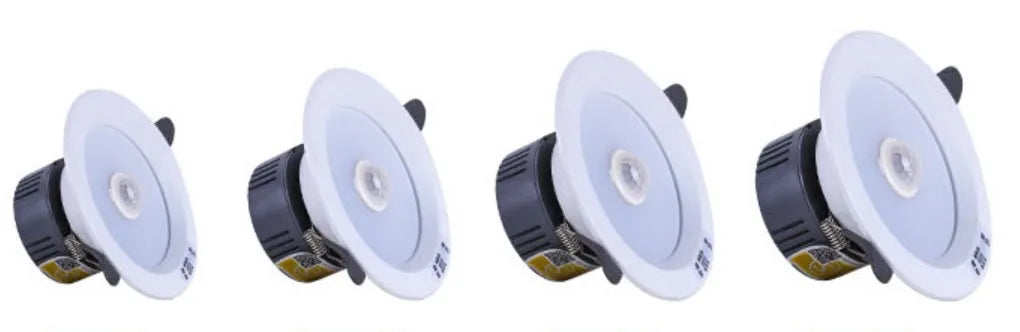 AC200-240V Emergency Lamp Home Power Outage Emergency Lights Recharging Downlight Human Sensor Control Round Indoor Led Lamp