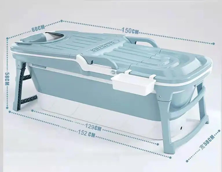 Extra Large Bath Tub Folding Portable Foldable Bathtub Sauna Inflatable Bath Tub for Adults