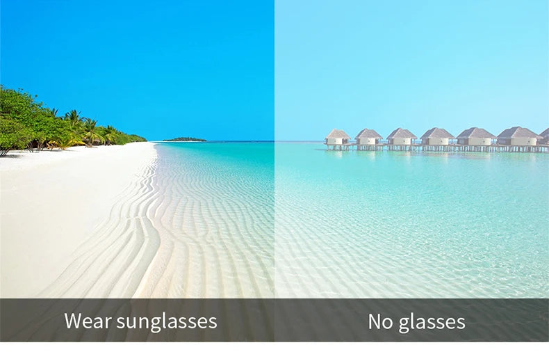 Vintage Fashion 2021 New Sunglasses Rimless Frameless Rectangle Shades Gradient UV400 Summer Traveling Sun Glasses for Women