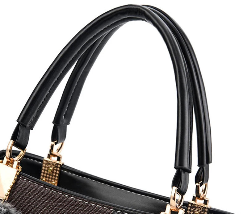 Luxury Vintage Shoulder Bags For Women Multi-Pocket Pu Leather Crossbody Bag Messenger Handbag Totes Purse bolsa feminina