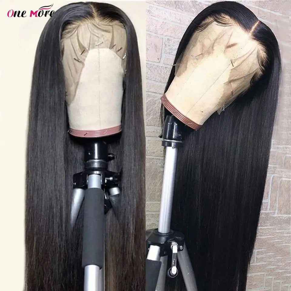 30 Inch Full Lace Human Hair Wig Long Straight Lace Front Wigs 13x6 13x4 Lace Frontal Pre Plucked for Women Hair Extensions