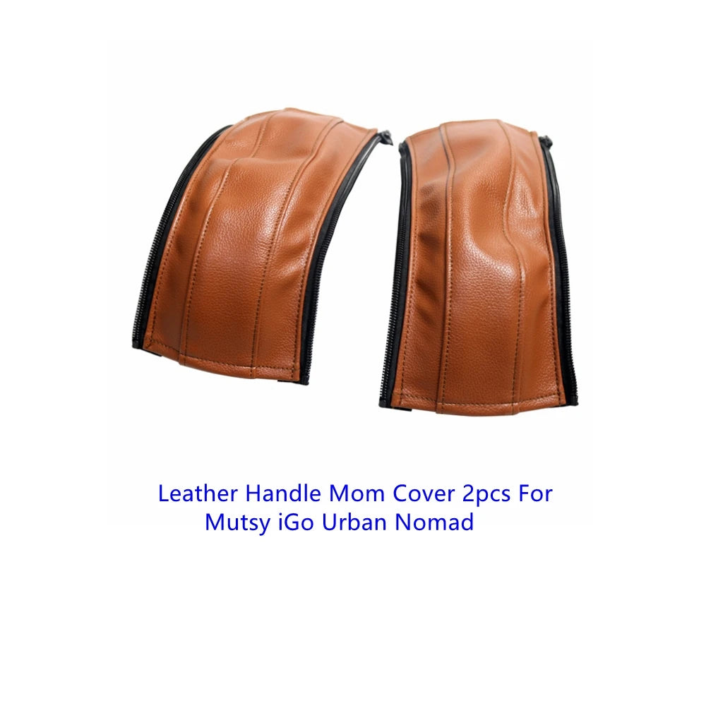 Stroller Baby Leather Bumper Covers Fit Mutsy iGo Urban Nomad Handle Sleeve Case Armrest Protective Cover Stroller Accessories