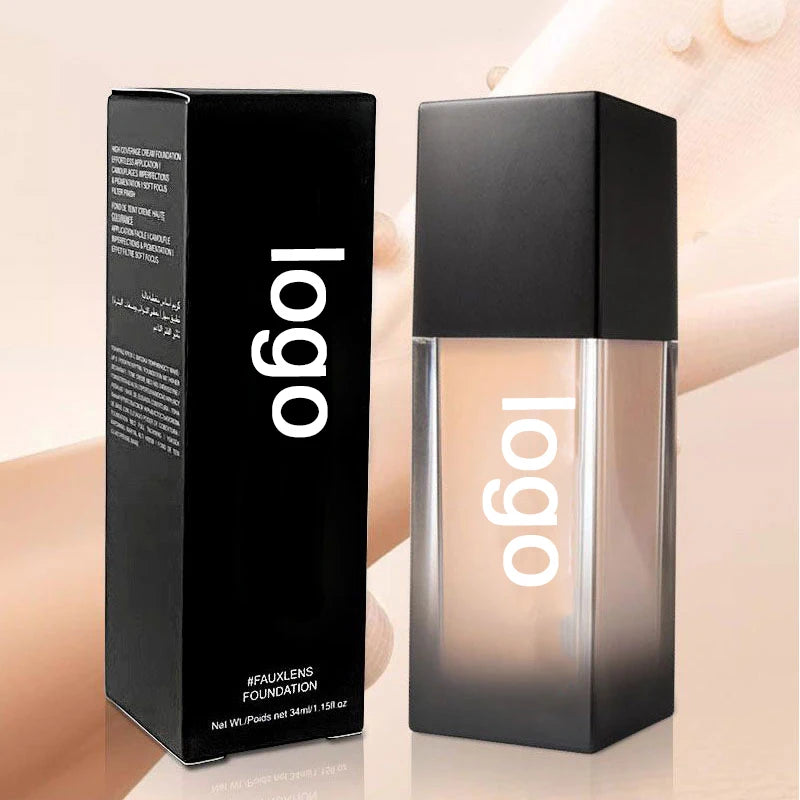 HU FauxFilter Waterproof Liquid Foundation Lightweight Long-Lasting Full Coverage Pore Concealing Strong Concealer Makeup