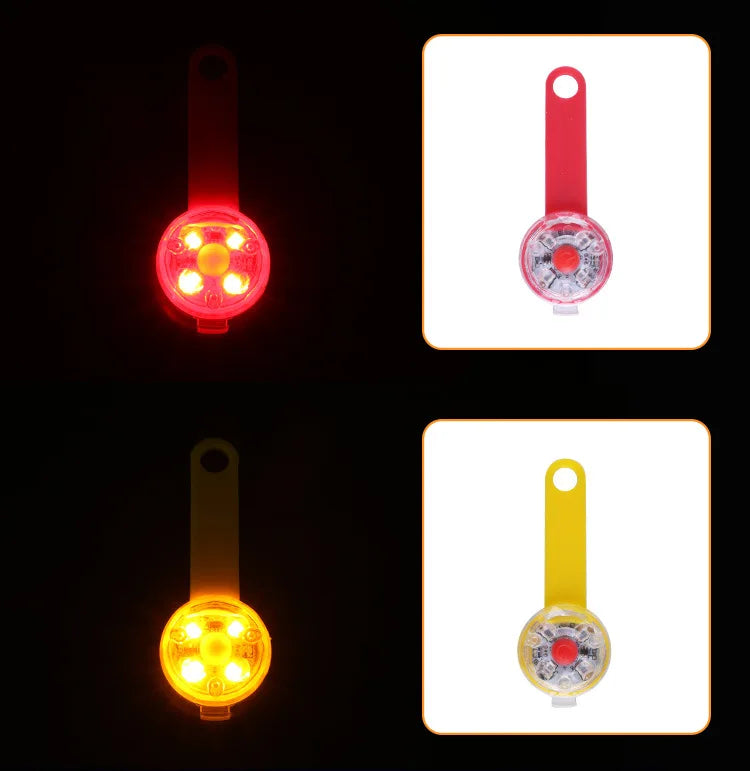 IPX7 Waterproof LED Pet Dog Cat Collar Pendant Night Safety Luminous Light Flashing Pendant With Light for Dog CatAccessories