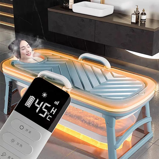 Bathroom Adult Plastic Folding Freestanding Massage Bathtub Portable Bathtub for Adult