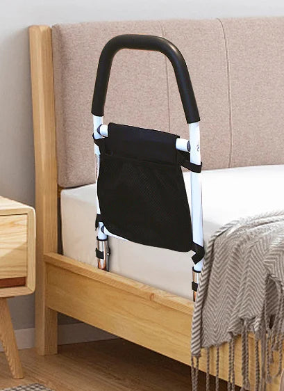 Bed Rail for Senior & Elderly and People Falling Out of Bed - Foldable Bed Assist Handle
