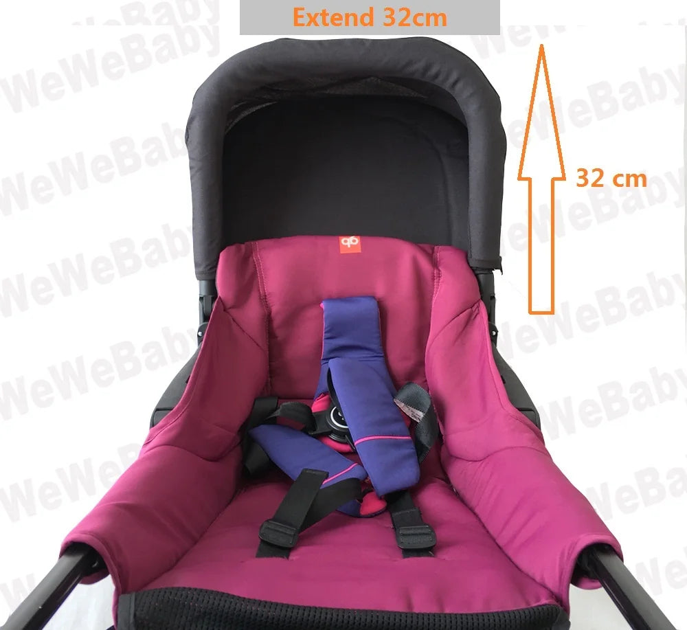Baby stroller Accessories extend footboard extension footmuff For gb pockit stroller  foot rest For goodbaby POCKIT A 2S 3S
