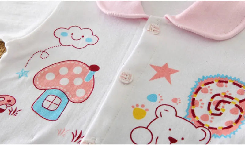 18 Pieces/Set Newborn Baby Set Boy Clothes Four Seasons 100% Cotton Infant Suit Girl Clothes Outfits Pants Kids Clothes Bibs Hat