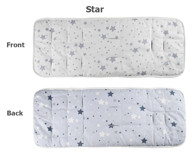 Waterproof baby stroller cushion mats car seat accessories head support belt shoulder-sided protective cover Neck Protection pad