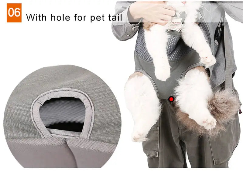 Pet dog cat carrier backpack travel carrier front chest large portable bags for pet outdoor transportin mochila para perro