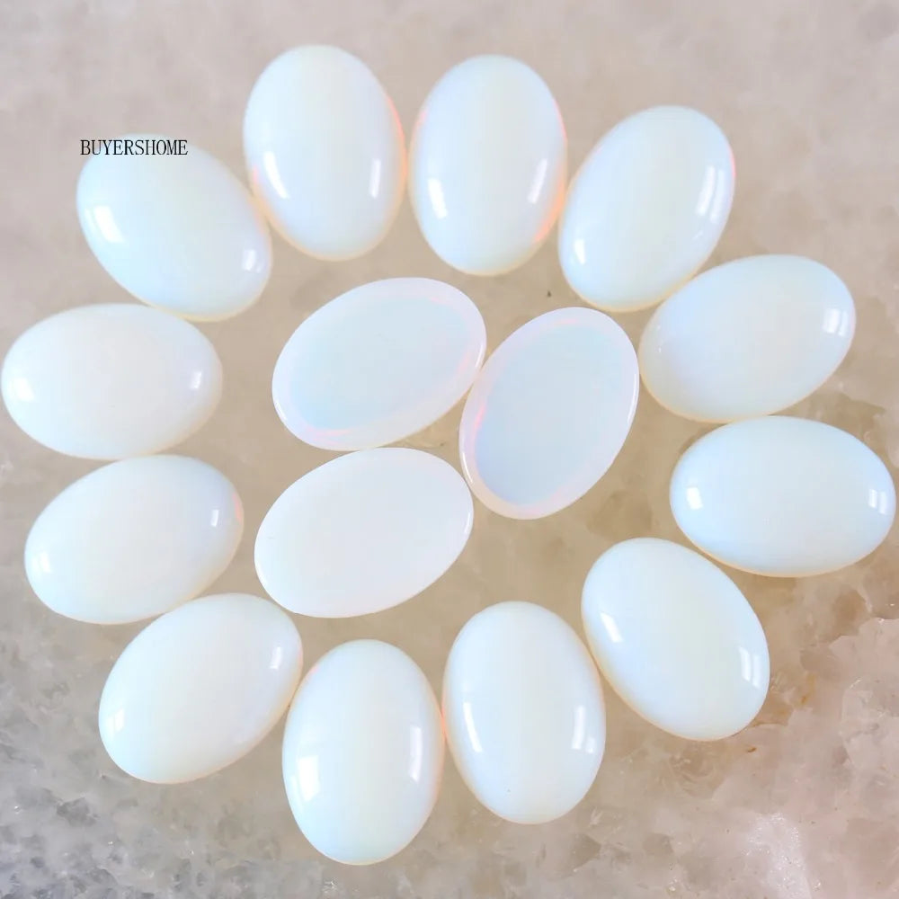 18x13MM Oval Natural Lapis Zoisite Crystal CAB Cabochon For Making Neckalce Pendant Earrings 10Pcs