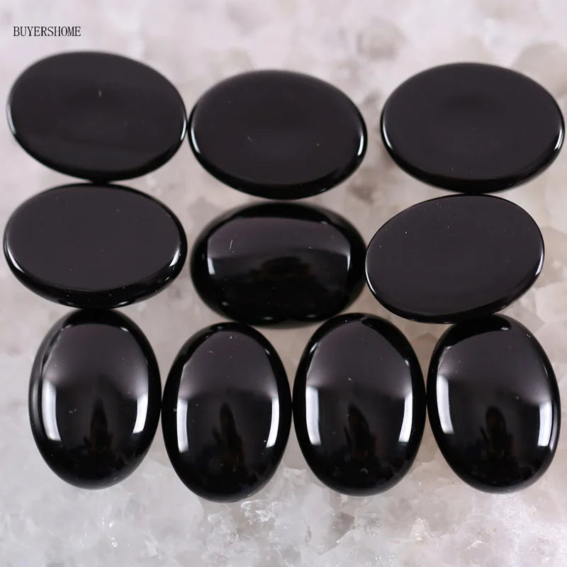 18x13MM Oval Natural Lapis Zoisite Crystal CAB Cabochon For Making Neckalce Pendant Earrings 10Pcs