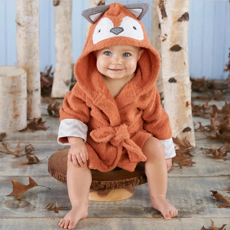 Blue Shark Baby Bath Towels Mouse Newborn Blanket Bedding Swaddle Animal Bebe Bathrobe Hooded Bathing Towel Baby Stuff