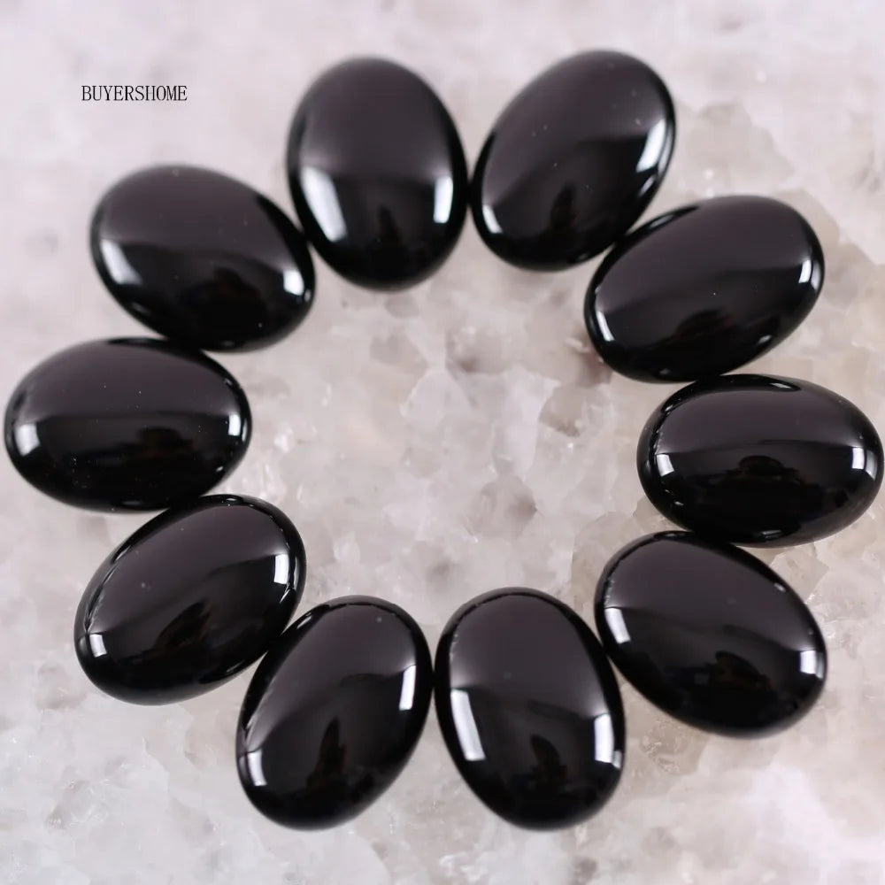 18x13MM Oval Natural Lapis Zoisite Crystal CAB Cabochon For Making Neckalce Pendant Earrings 10Pcs