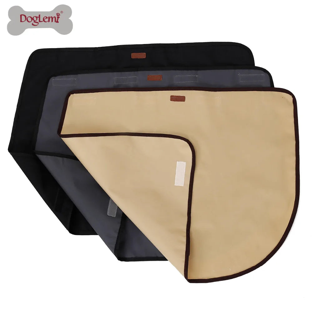 2Pcs/Pack Pet Dog Car Door Cover Protector Mat Waterproof 600D Oxford Cloth Protection Mats Non-slip Scratch Guard for Pets Dog