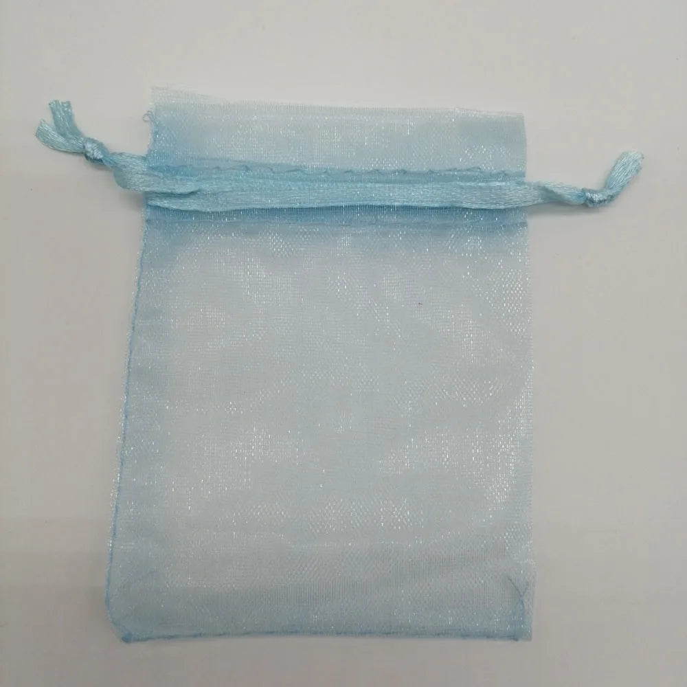 1000pcs 5x7 7x9 9x12 10x15 Small Organza Gift Bag For Jewelry Packaging Display Christmas Wedding Jewelry Storage Drawstring Bag