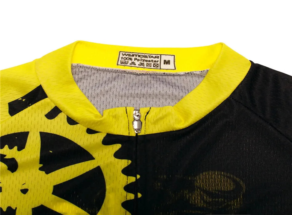 Weimostar Pro Team Cycling Jersey Set Men Mountain Bike Clothing Suits Summer MTB Bicycle Wear Clothes Anti-UV Biking Outfits