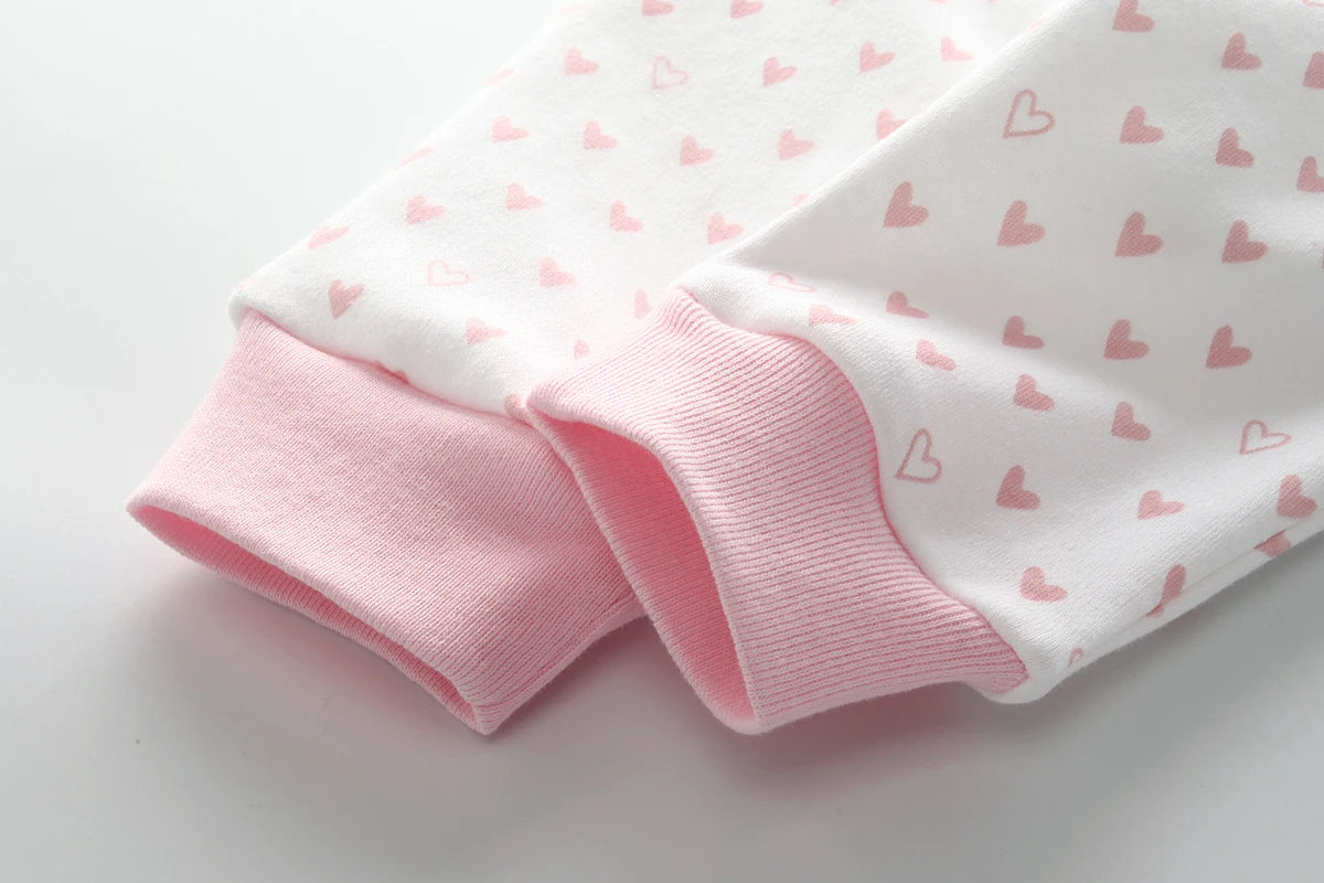 Newborn Solid 3/4PCS Baby Pants 100%Cotton Cartoon Soft Accessories Baby Boy Trousers Pants 0-24M Baby Girl Pants Four Seasons