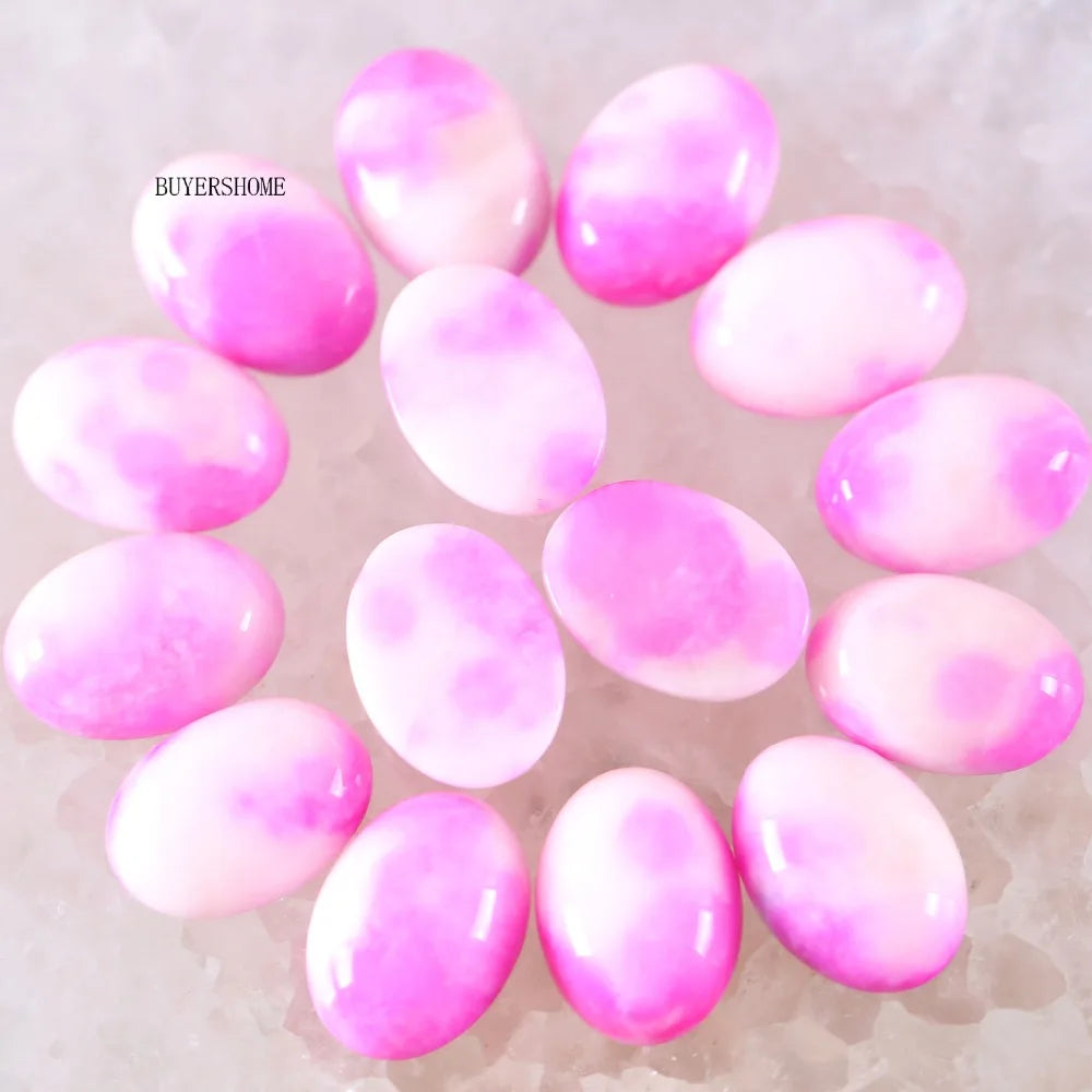 18x13MM Oval Natural Lapis Zoisite Crystal CAB Cabochon For Making Neckalce Pendant Earrings 10Pcs