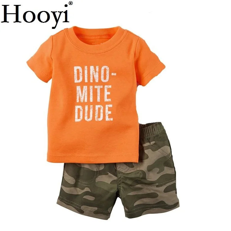 Casual Baby Clothes Suit Newborn 2PCS Clothing Sets Sailor Anchor Summer Cotton Baby T-Shirt Shorts Pant 100% Cotton Outfits Top