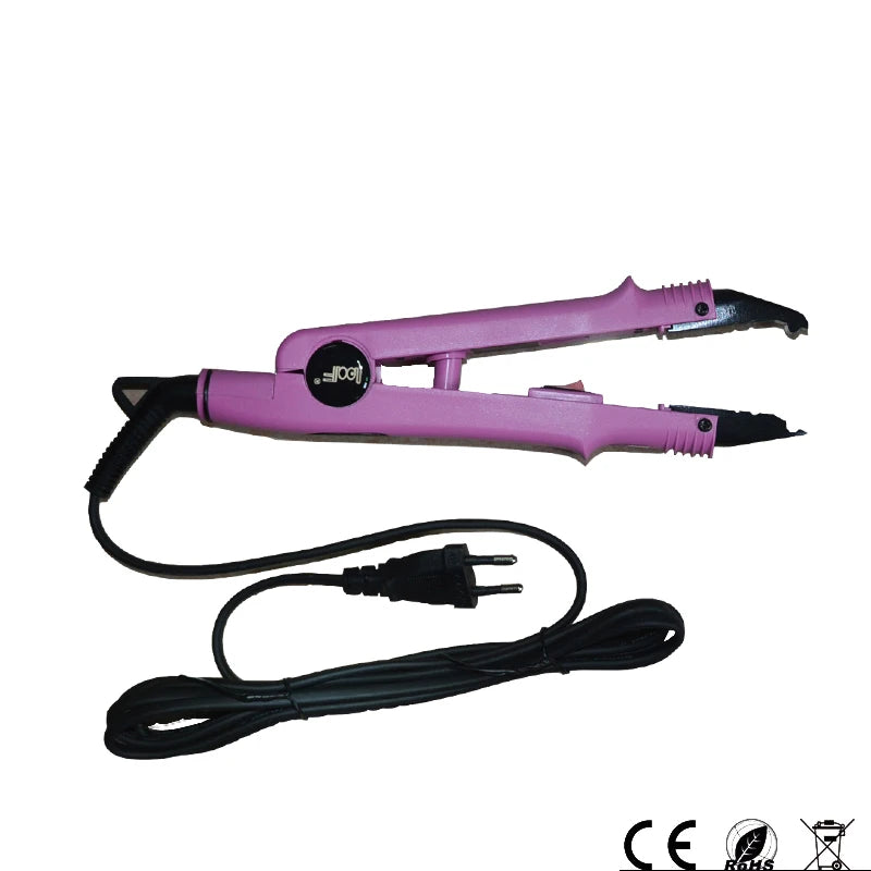 L-611 Hair Extension Iron Constant Heat Keratin Fusion Connector 500°C Heat Insulation Silicone Pad Hairdresser Tool Gift