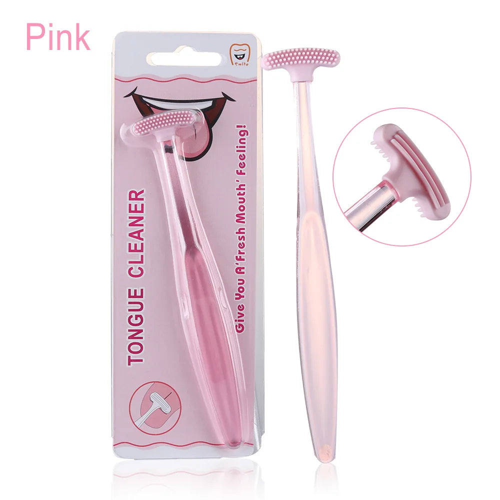 Soft Silicone Tongue Brush Cleaning the Surface of Tongue Oral Cleaning Brushes Cleaner Fresh Breath Health Care Tool