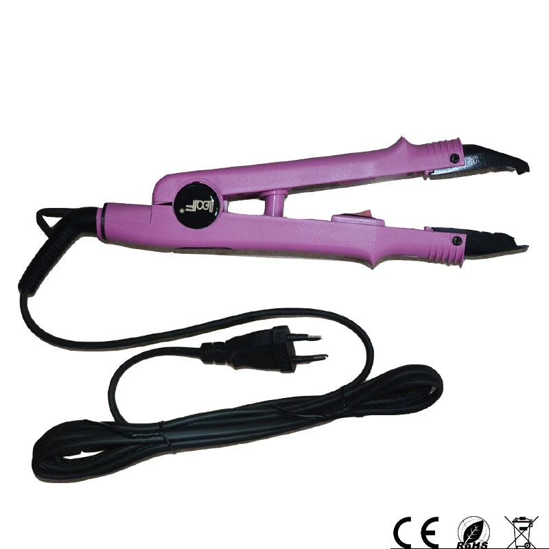 L-611 Hair Extension Iron Constant Heat Keratin Fusion Connector 500°C Heat Insulation Silicone Pad Hairdresser Tool Gift