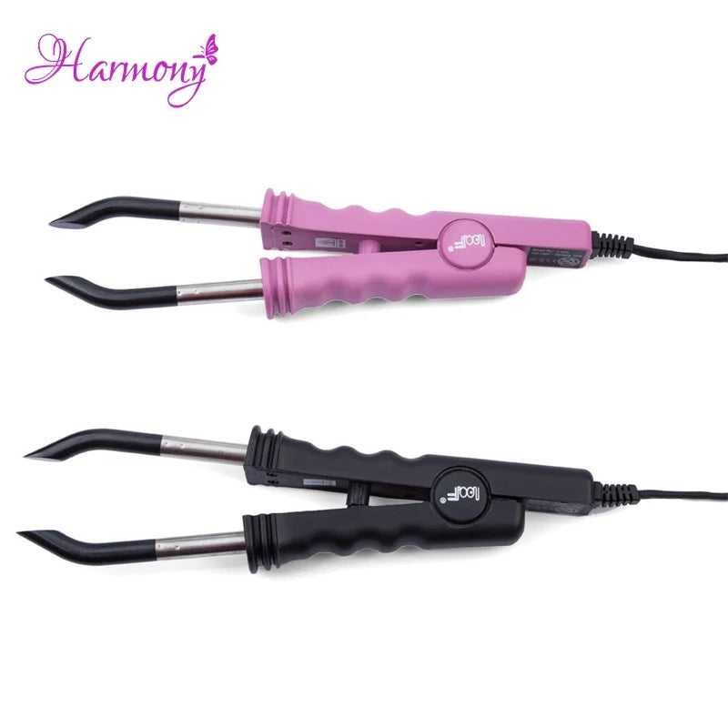 Loof Fusion Hair Extension Iron Keratin Bonding Tools Fusion Heat Connector Adjustable Temperature Fusion Heat Connector EU Plug