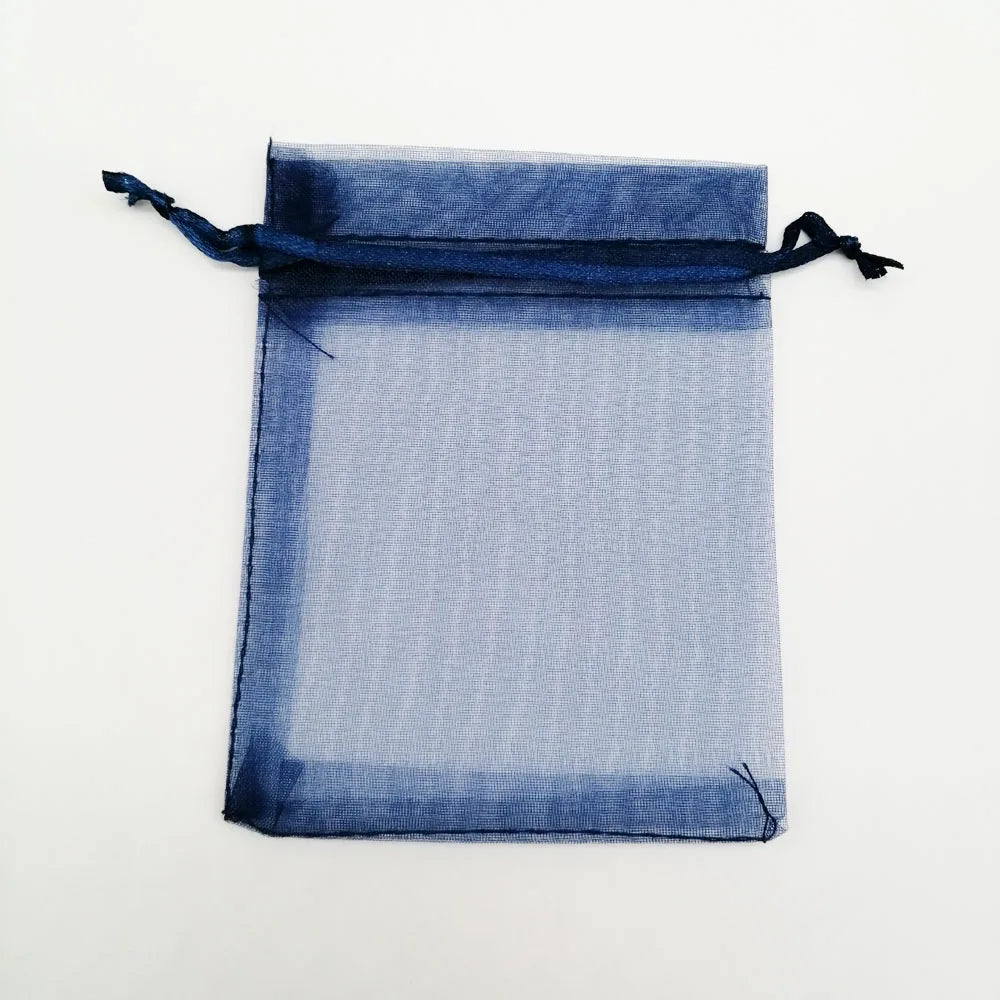 1000pcs 5x7 7x9 9x12 10x15 Small Organza Gift Bag For Jewelry Packaging Display Christmas Wedding Jewelry Storage Drawstring Bag