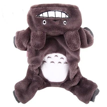 Free shiping warm xxs dog clothes winter pajama small dog costume cotton pet Hoodie Coat lovely cat jacket winter PT014