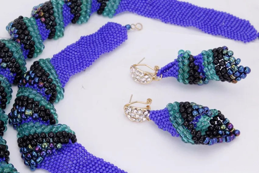 Dudo JEWELRY American Bracelet Earrings Necklace Jewelry Sets African Godki Luxury Women Jewelry set Handmade
