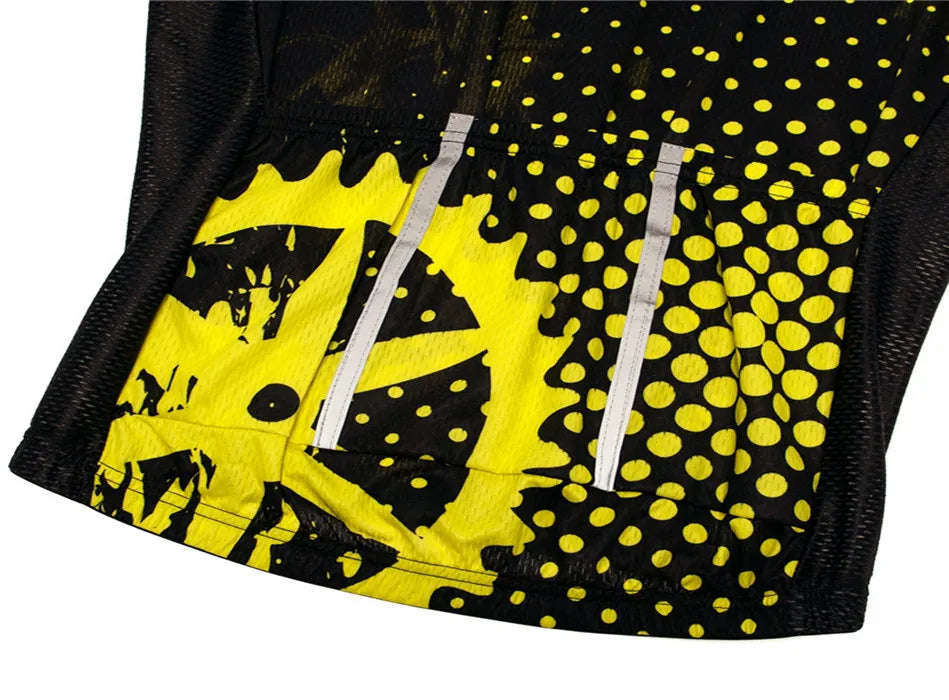 Weimostar Pro Team Cycling Jersey Set Men Mountain Bike Clothing Suits Summer MTB Bicycle Wear Clothes Anti-UV Biking Outfits