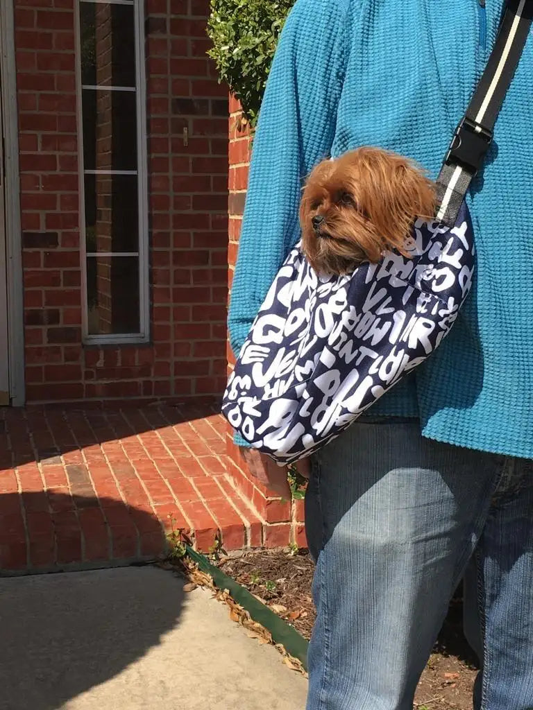 Pet Sling Carrier for Small Dogs Cat Carrier Adjustable Tote Shoulder Sling Bags Single-Shoulder Carrier Backpack Holder BG0152