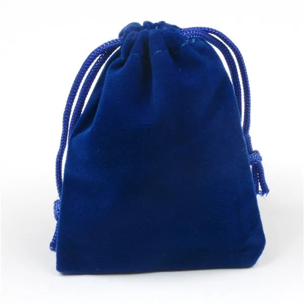 100Pcs 7x9cm 9x12cm Jewelry Packaging Display Drawstring Packing Gift Bags & Pouches Coloful Velvet Pouches