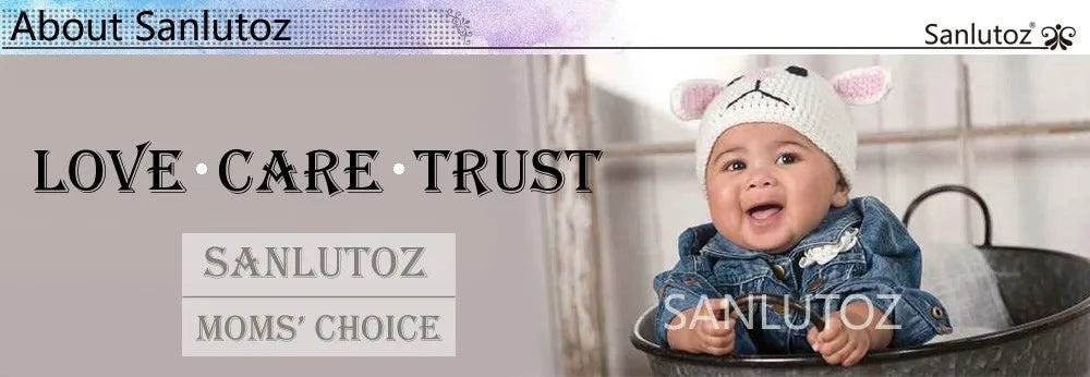 Sanlutoz Winter Autumn Unisex Baby Boys Girls Bodysuits Warm Fleece Long Sleeve Toddler Clothing Onesies Cute Animal Casual