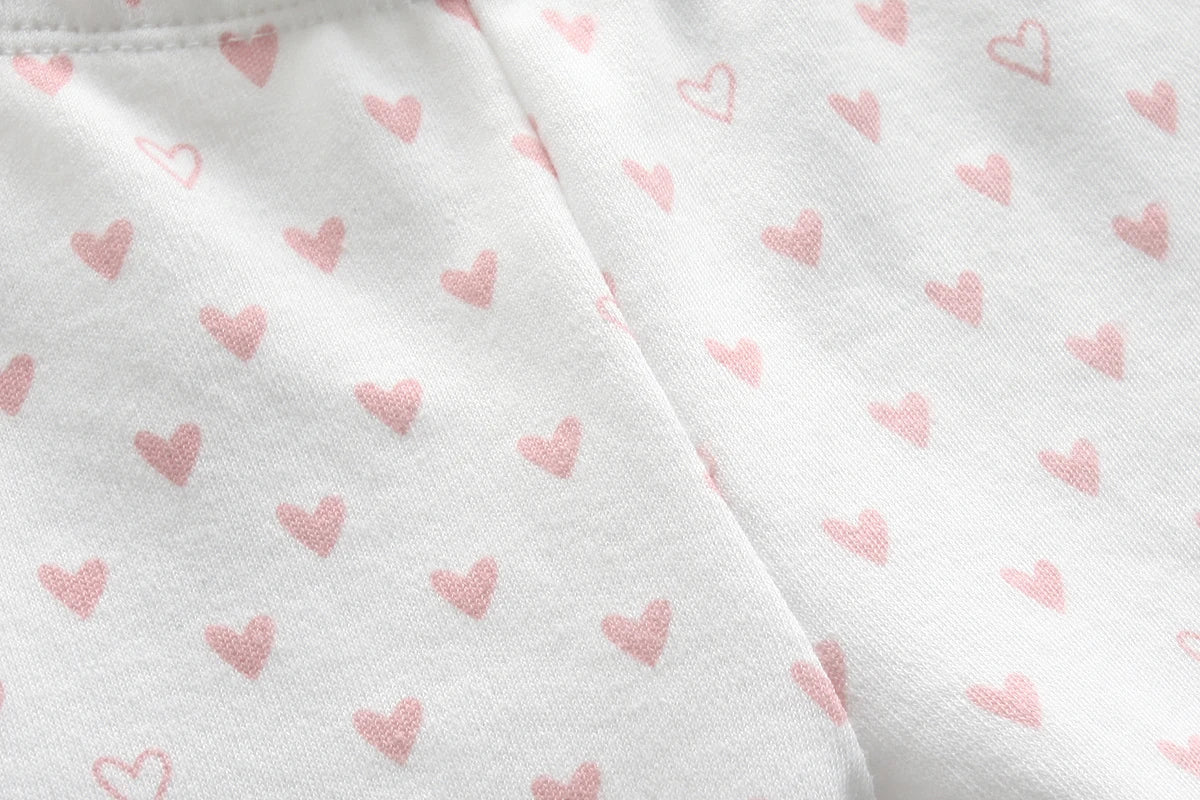Solid Color 100%cotton Newborn Baby Pants 3/4Pieces Baby Girl Trousers 0-24M Soft Cartoon Print Baby Boy Pants Accessories