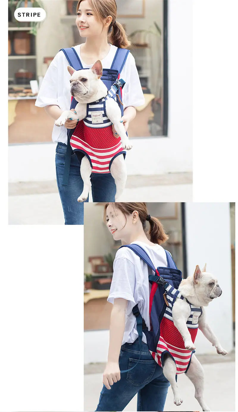 Pet dog cat carrier backpack travel carrier front chest large portable bags for pet outdoor transportin mochila para perro