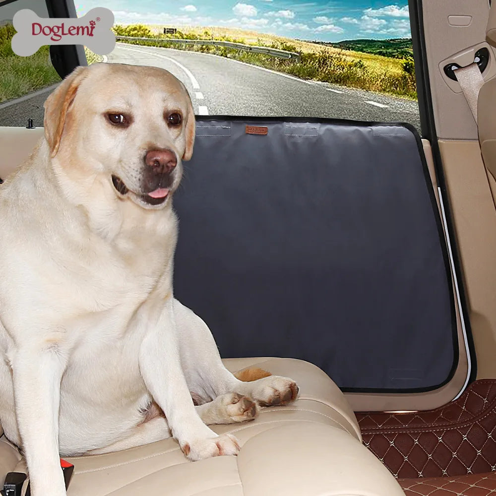 2Pcs/Pack Pet Dog Car Door Cover Protector Mat Waterproof 600D Oxford Cloth Protection Mats Non-slip Scratch Guard for Pets Dog