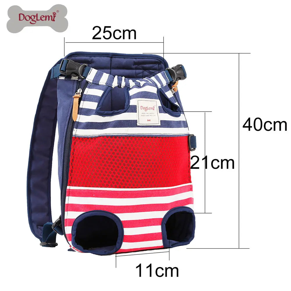 Pet dog cat carrier backpack travel carrier front chest large portable bags for pet outdoor transportin mochila para perro
