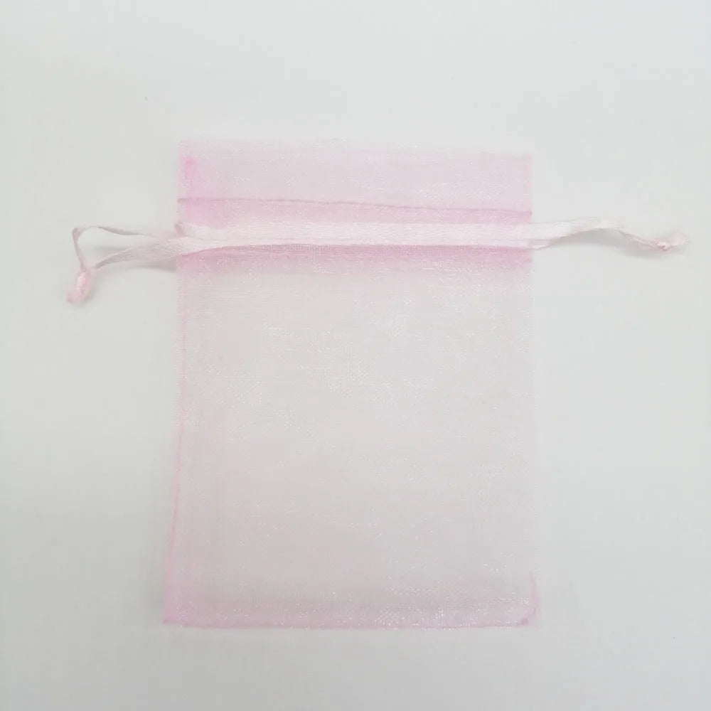 1000pcs 5x7 7x9 9x12 10x15 Small Organza Gift Bag For Jewelry Packaging Display Christmas Wedding Jewelry Storage Drawstring Bag